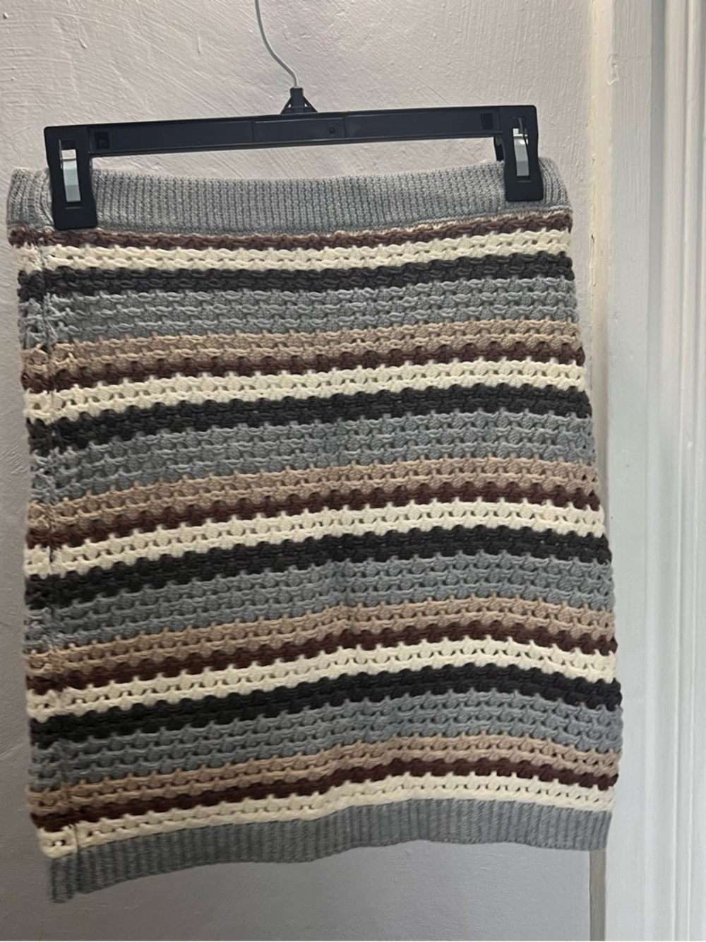Promesa Striped Crochet 2 Piece Set - Top/Skirt